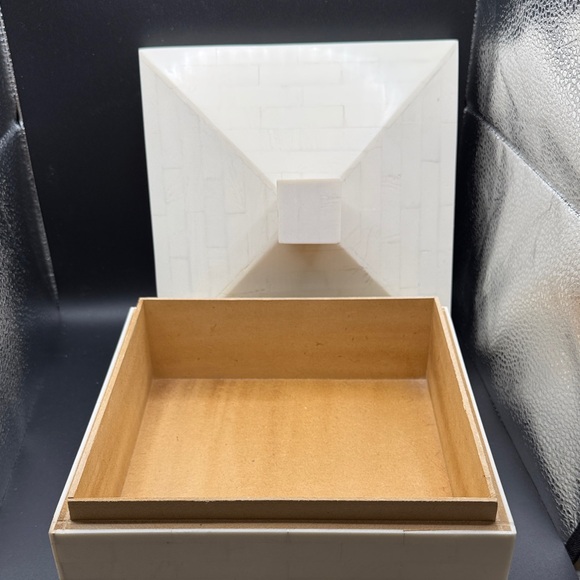 Ivory Decorative Boho Storage Box - Picture 2 of 9